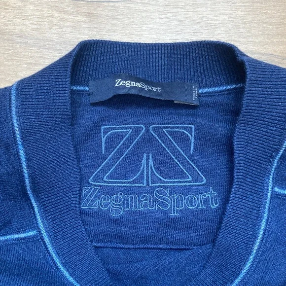 Ermenegildo Zegna Sport Cashmere Blend Sweater